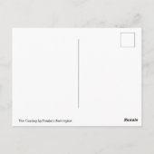 Der Cowboy von Frederic Remington Postkarte (Rückseite)