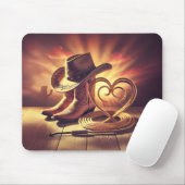 Der Cowboy-Weg Mousepad (Mit Mouse)