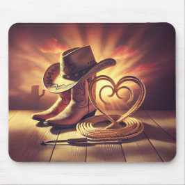 Der Cowboy-Weg Mousepad