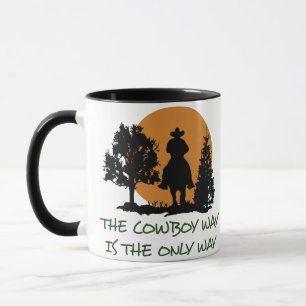 Der Cowboy-Weg Tasse