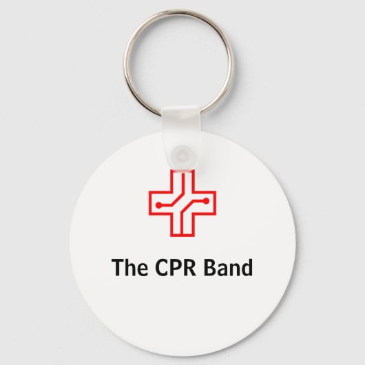 Der CPR-Band-Schlüsselanhänger Schlüsselanhänger (Vorderseite)