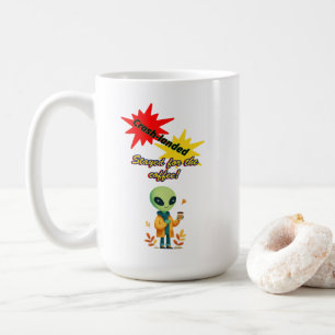 "Der Crash landete. Bleibe für den Kaffee" Alien K Kaffeetasse
