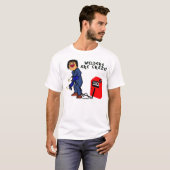 Der Crazy Welder Cartoon T-Shirt (Vorne ganz)