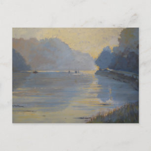 Der Creek-Herbst Postkarte