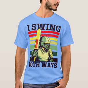 Der Cricket-Player kann beide Wege zeigen (1) T-Shirt
