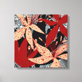 Der Crimson Canopy Kunstprint von Beachside Design Leinwanddruck (Vorderseite)