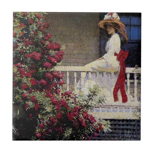 Der Crimson Rambler Fliese (Vorderseite)