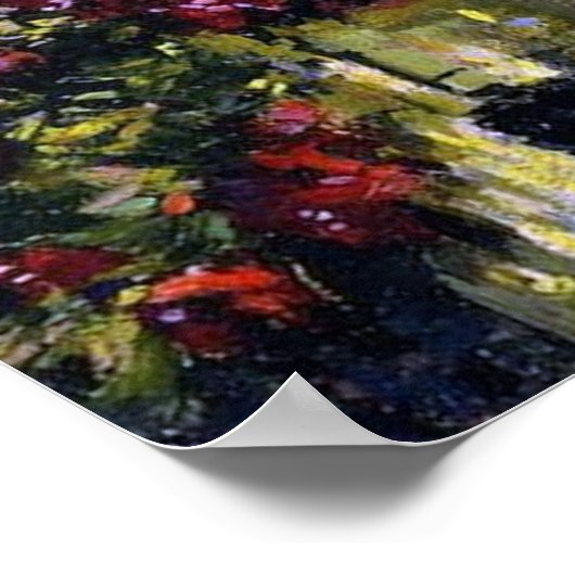 Der Crimson Rambler Poster (Ecke)