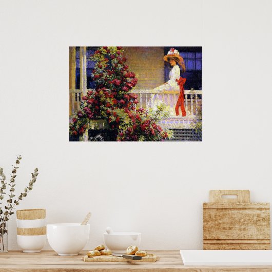 Der Crimson Rambler Poster (Küche)