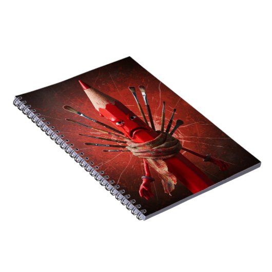 Der Crimson Scribbler Notizblock (Rechte Seite)