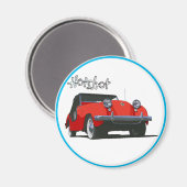 Der Crosley Hotshot Magnet (Vorderseite/Rückseite)