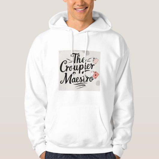 Der Croupier Maestro Hoodie (Vorderseite)