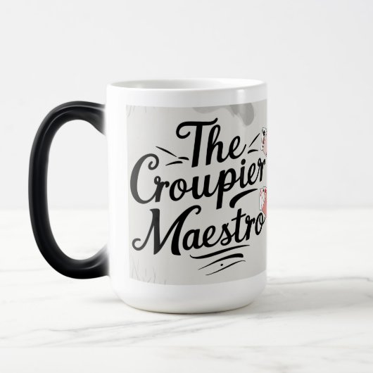 Der Croupier Maestro Verwandlungstasse (Links)