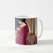 Der Crystal Ball, John William Waterhouse Kaffeetasse (VorderseiteRechts)