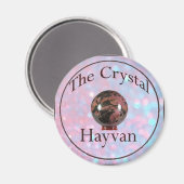 Der Crystal Hayvan Magnet (Vorderseite/Rückseite)