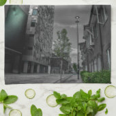 Der Cube Birmingham Geschirrtuch (Gefaltet)