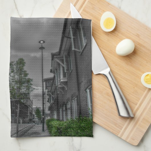 Der Cube Birmingham Geschirrtuch (Viertel Falte)