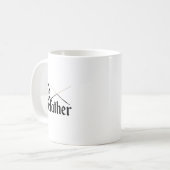 Der Cuefather Billard Snooker Pool Billardplayer C Kaffeetasse (Vorderseite Links)