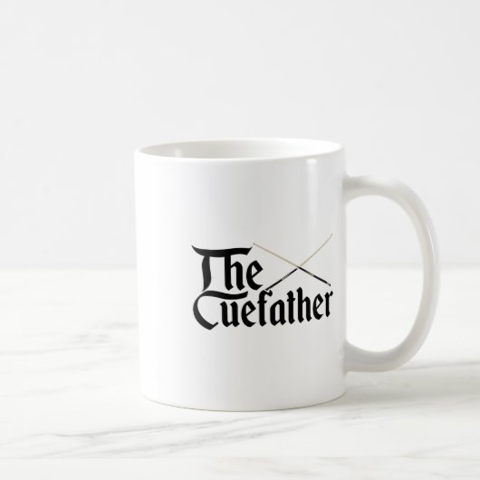 Der Cuefather Billard Snooker Pool Billardplayer C Kaffeetasse (Rechts)