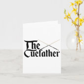 Der Cuefather Billard Snooker Pool Billardplayer C Karte (Gelbe Blume)