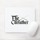 Der Cuefather Billard Snooker Pool Billardplayer C Mousepad (Mit Mouse)