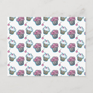 Der Cupcake Postkarte