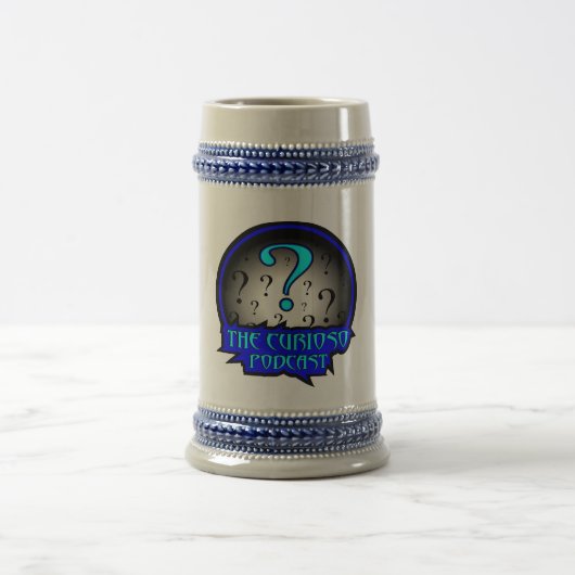 Der Curioso Podcast Stein! Bierglas (Mittel)