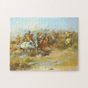 Der Custer-Kampf Charles Marion Russell 1903 Puzzle