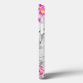 Der Cutter Large (rosa daisy) Case-Mate iPhone Hülle (Rückseite / Links)