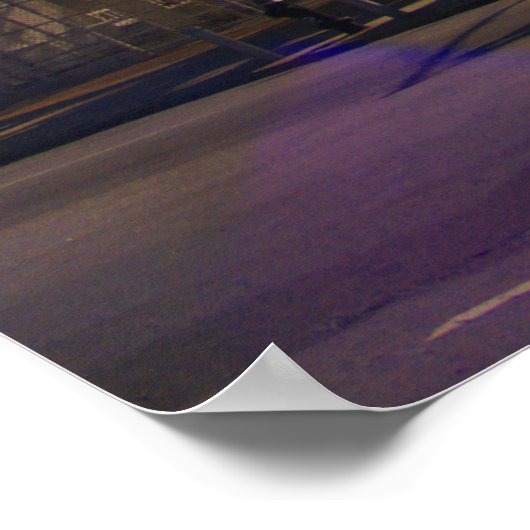 "Der Cyclone in der Hibernation" Poster (Ecke)