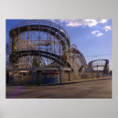 "Der Cyclone in der Hibernation" Poster (Vorne)