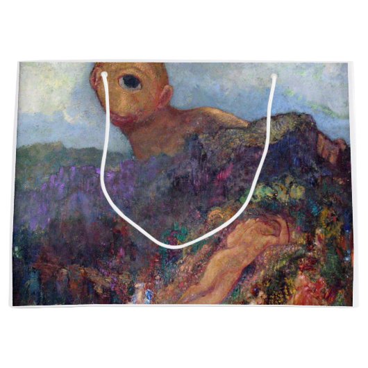 Der Cyclops, Redon, 1898-1900 Große Geschenktüte (Vorderseite)