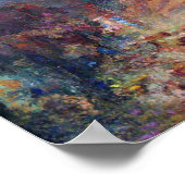 Der Cyclops, Redon, 1898-1900 Poster (Ecke)