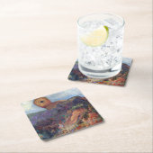 Der Cyclops, Redon, 1898-1900 Rechteckiger Pappuntersetzer (Vor Ort)