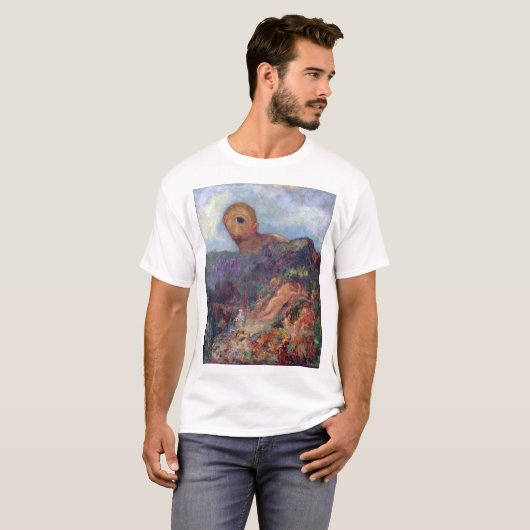 Der Cyclops, Redon, 1898-1900 T-Shirt (Vorne ganz)