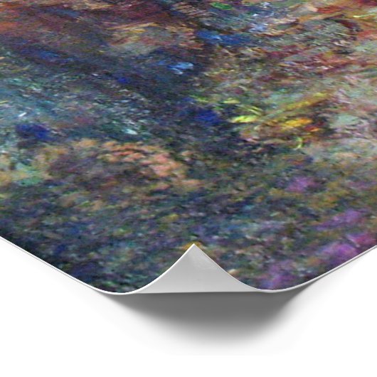 Der Cyclops (Redon 1914) Poster (Ecke)