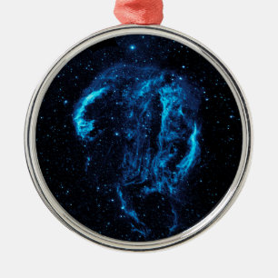 Der Cygnus-Schleifennebel (NASA) (Weltraum) Ornament Aus Metall
