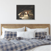 Der Dachboden eines Museums Leinwanddruck (Insitu (Schlafzimmer))
