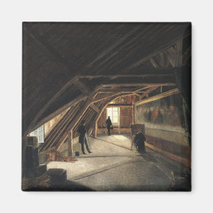 Der Dachboden eines Museums Magnet