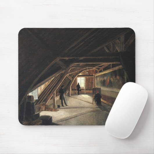 Der Dachboden eines Museums Mousepad (Mit Mouse)