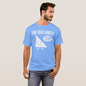 Der Dad Angle Lustige Mathematik retro T-Shirt (Vorne ganz)
