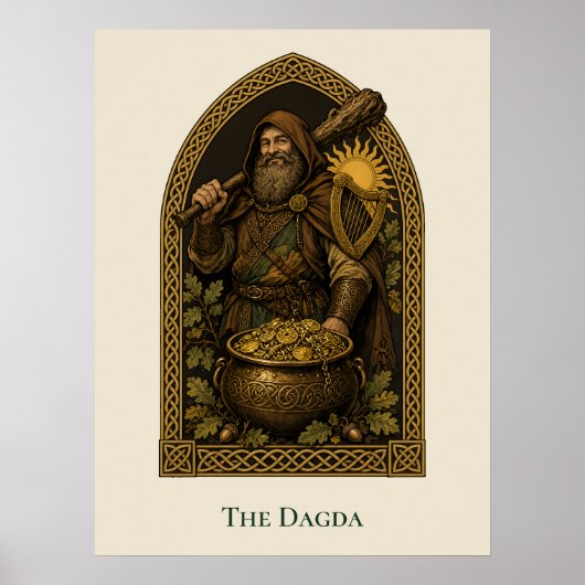 Der Dagda Poster (Vorne)