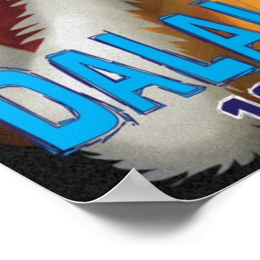 Der Dalai Lemur Poster (Ecke)