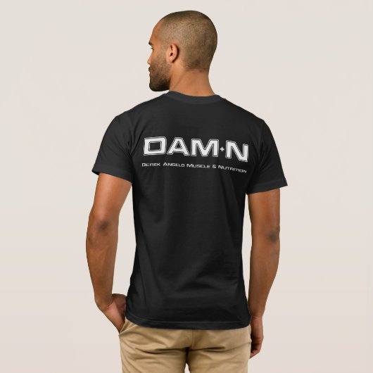 Der DAM+N-T - Shirt (Schwarz voll)