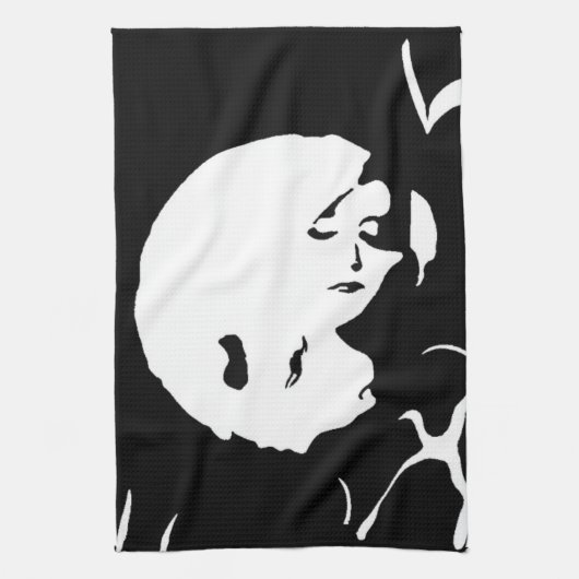 Der Dame Geschirrtuch (Vertikal)