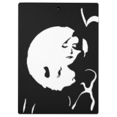 Der Dame Klemmbrett (Rückseite)