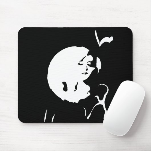 Der Dame Mousepad (Mit Mouse)