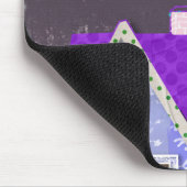 Der Dämmerungsgarten (Immergrün und Indigo) Mousepad (Ecke)