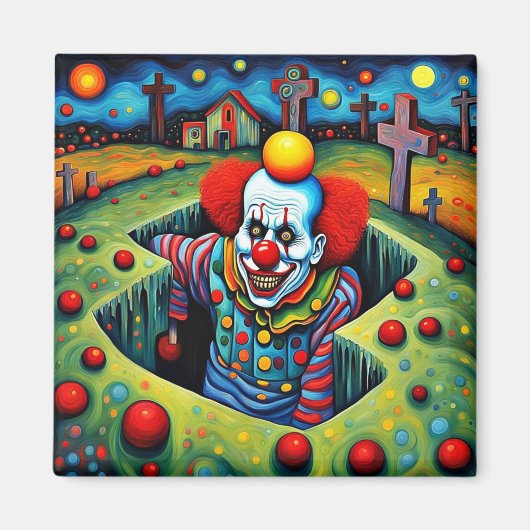 Der Dämonenclown entsteht Magnet (Vorne)