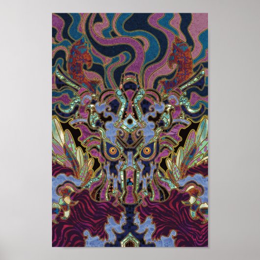 Der dämonische Soldat Poster (Vorne)